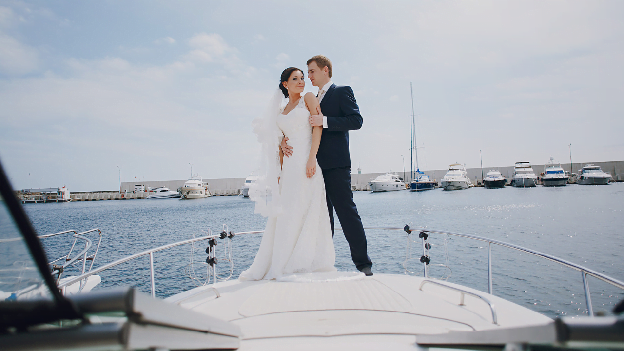 Yacht wedding